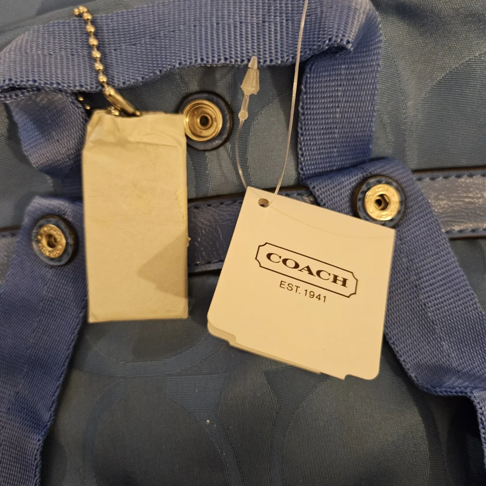 Blue Coach Women's Bag - Picture 4 of 6